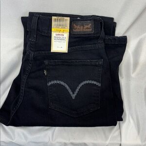 Levi's 512 perfectly slimming bootcut Dark Denim Bootcut Jeans